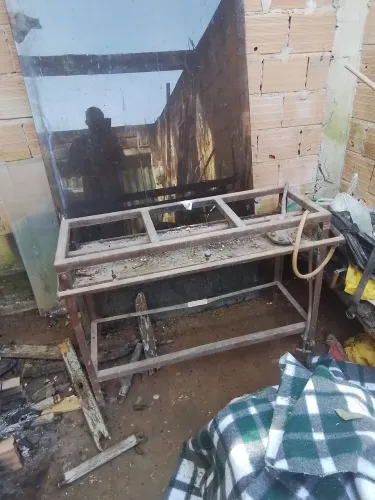 Fogão industrial com uma boca 