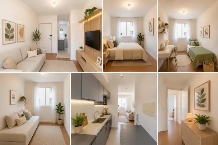 Apartamento para venda possui 40 metros quadrados com 2 quartos