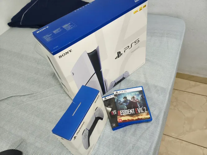 Ps5 Slim com leitor praticamente novo