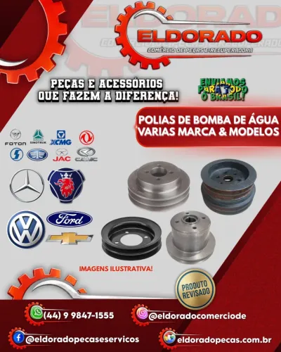 POLIAS DE BOMBA D?ÁGUA 