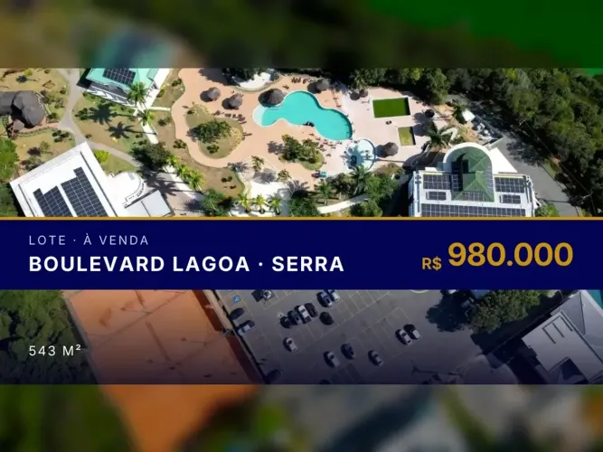 Venha Conhecer: Lote em Localização Privilegiada no Boulevard Lagoa, Serra