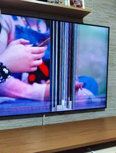 TV Samsung 75 - Sucata