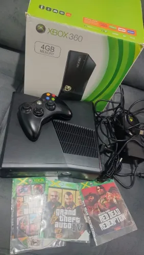 Xbox 360 slim luz vermelha 