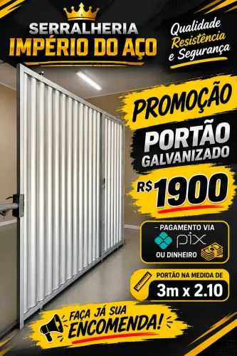 Vendo Portão de Garagem