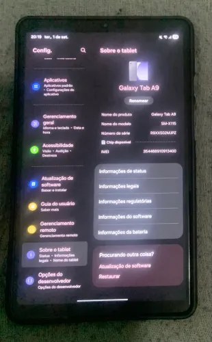 Troco tab A9 4G por ipad