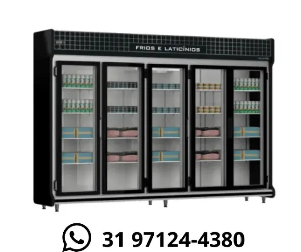 Freezer Refrigerador 5 Portas Polo Frio Novo