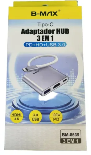 Adaptador Tipo C  pra Hdmi e usb