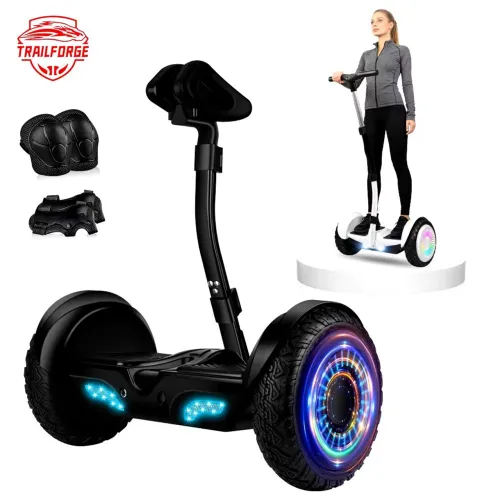 TRAILFORGE Hoverboard-Q Modelo off-road para adultos com Bluetooth e música