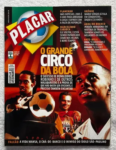 Revista Placar Edição 1280 - Março de 2005