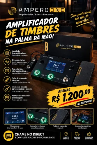VENDE- SE AMPERO MP 80 - NO PRECINHO !