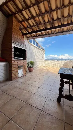 Cobertura para locação com 3 quartos, 1 suíte e 3 vagas de garagem, Santa Rosa, Belo Horiz