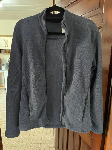 fleece quechua azul escuro p
