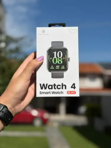 Haylou Watch 4 Prata R$ 379,00