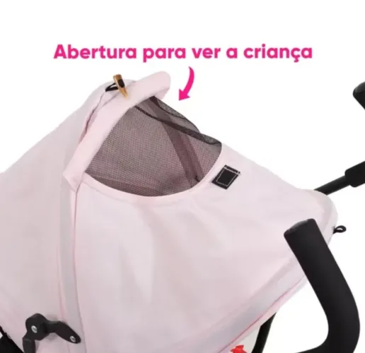 Carrinho de bebe passeio  menina