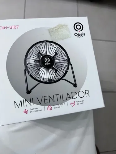 Mini ventilador novo