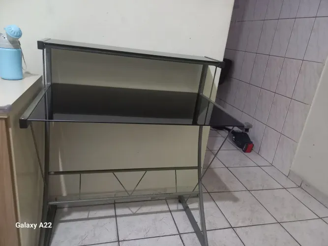 Mesa de vidro escritorio