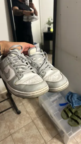 Nike dunk low cinza 