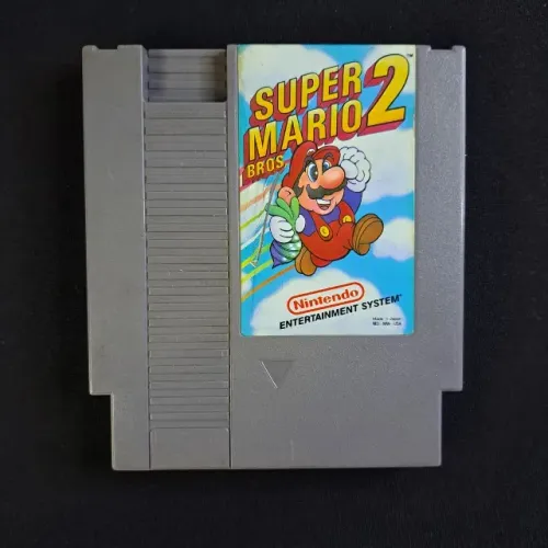 Super Mario Bros 2 Original NES Americano - Nintendinho