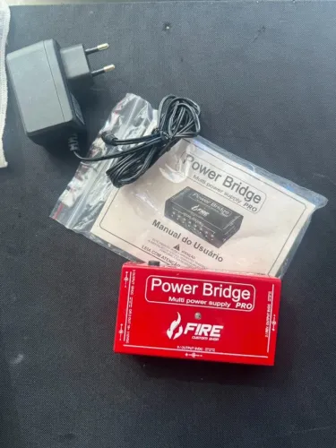 Fonte Power Bridge Fire PRO | Alimenta até 13 Pedais | Profissional