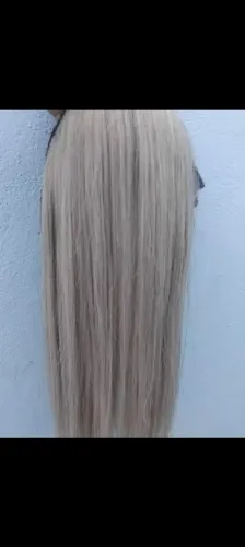 Cabelo Humano Loiro Mesclado