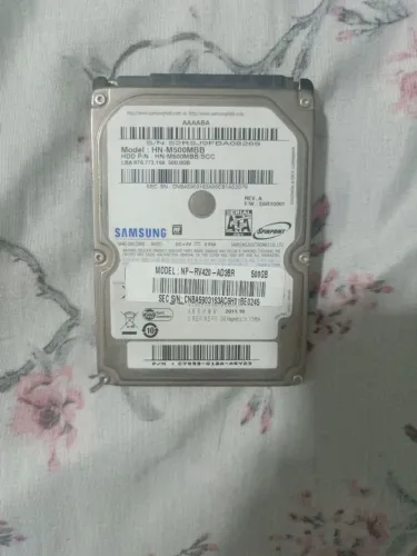 HD de notebook Samsung