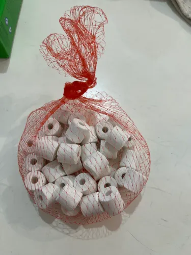Anel de cerâmica para aquário