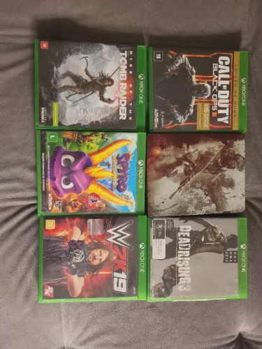 Jogos originais midia fisica para xbox one