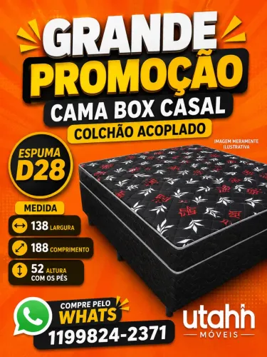 CAMA BOX CASAL ENTREGA MAIS RÁPIDA SOMENTE AQUI