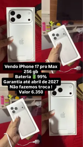 VENDO IPHONE 17 pro max 