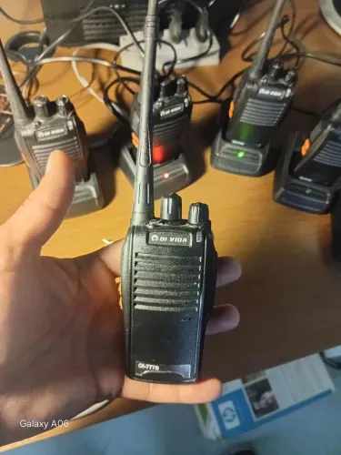 Kit 5 Rádios Comunicadores Oi Vida 777S - UHF 16 Canais (Usados)