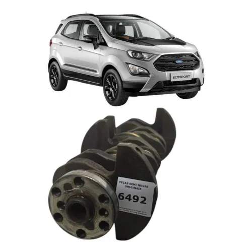 Virabrequim Std Ford Eco Sport Focus 2.0 16v Duratec peça origina retirada