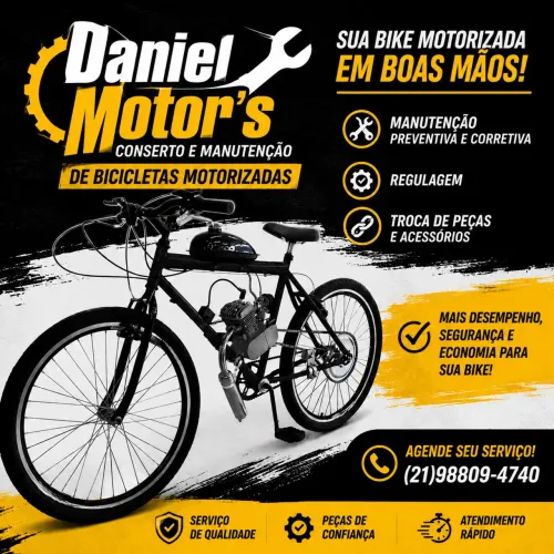 Conserto de bicicleta motorizada