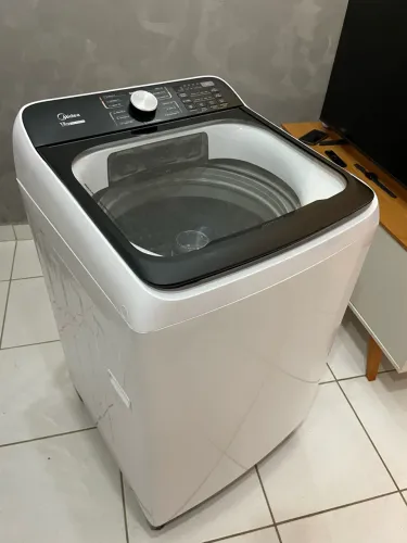 Lavadora de Roupas Midea 13kg Wave Agitator - Branca - 220V