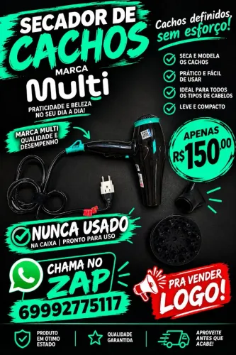 Secador de cabelo multi