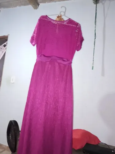 Vestido usado uma vez