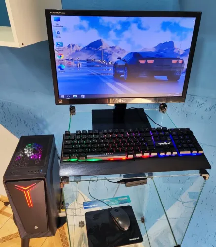 Computador Completo i5 6gb placa de vídeo Tela 20 polegadas