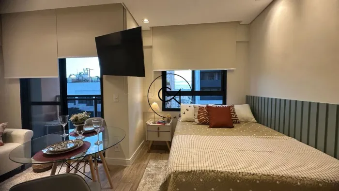 Studio para alugar na Vila Madalena 1 dorm.; 24m2  Mobiliado - Novo