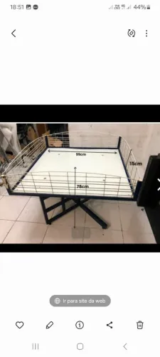 Expositor para loja bem espaçoso 