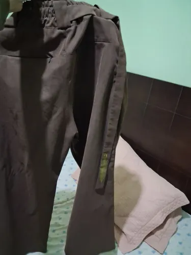 calça shui marrom kimono
