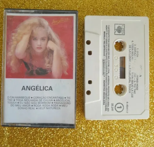 Angélica Fita k7 Cassete Angélica antiga
