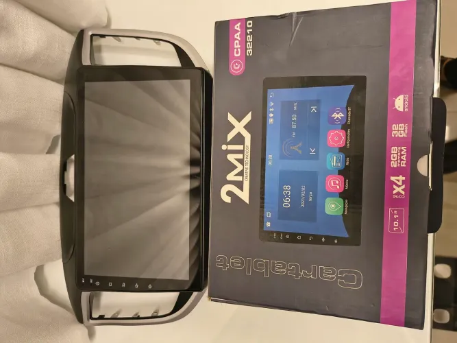 Central Multimídia 10.1? Android 2Mix com capa removível para Creta