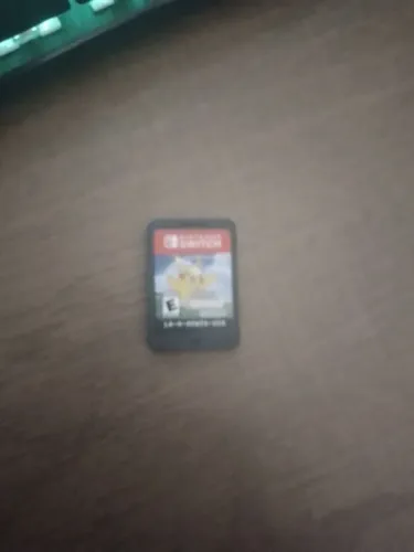 Mídia física de pokemon lets go pikachu