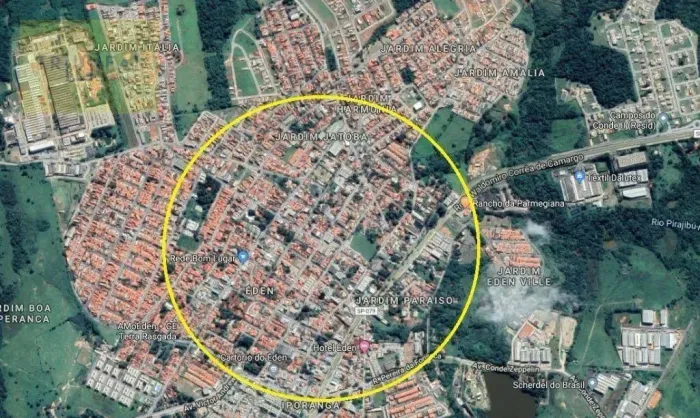Área Central no Éden