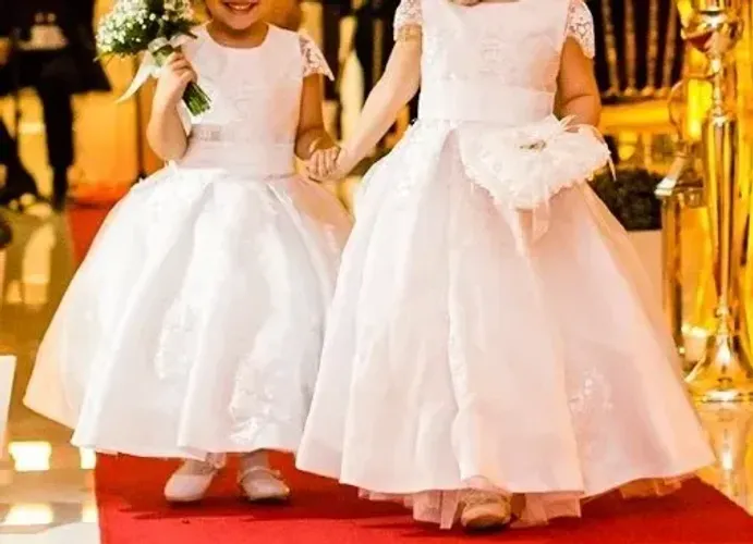 Vestido de daminha de casamento