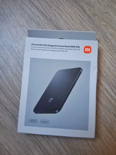 Carregador Portátil Xiaomi Ultrathin Magnetic Power Bank 5000 15W