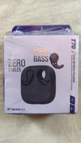 Fone Bluetooth novo, lacrado.