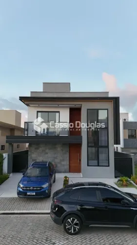 CASA DUPLEX MOBILIADA NO CONDOMINIO FECHADO SUNVILLE EM JOAO PESSOA, 4 SUITES