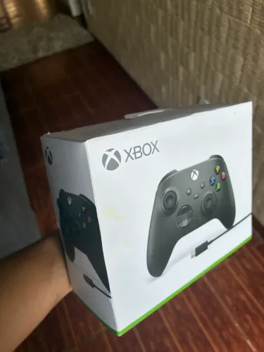 Controle Xbox sem fio Carbon Black Microsoft