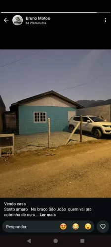 Vendo casa em sertão braço são João santo amaro