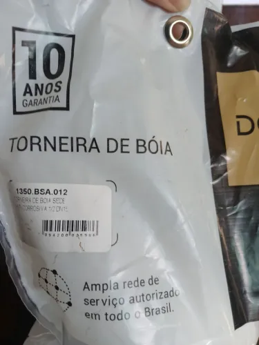 Torneira de boia aste de metal Deca
